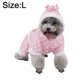 thumbnail image 2 of Ropa de invierno para perros pequeños Ropa cálida para mascotas con puntos rosas 421, 2 of 5