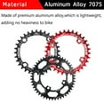 thumbnail image 3 of DECKAS 40-52T Round Mountain Bike Chainring for 8/9/10/11/12 Speed Narrow Wide Chain Ring, 3 of 7