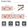 thumbnail image 3 of Yayeee Faucet Mat for Kitchen Sink 14.7" Diatomite Long Splash Guard Pad, Retro Starfish, 3 of 7