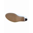 thumbnail image 4 of Zapatilla de vestir de mujer sintetico blanco leon 8422, 4 of 4