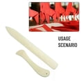 thumbnail image 4 of 2pcs Bone Folder Craft Tools Pastic Open Leather Folding Creasing Paper DIY Bookbinding Card Making Folding Paper Handmade, 4 of 5