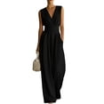 thumbnail image 4 of JFGHDG Sleeveless Jumpsuit for Womens Dressy Casual 2026 One Piece Romper Outfits Black S, 4 of 7