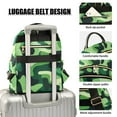 thumbnail image 3 of FORMRS Mini Backpack Purse for Women Travel Daypack Casual Shoulder Bag, Green Camouflage Pattern, 3 of 7