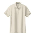 thumbnail image 5 of Mafoose Women's Comfortable Silk Touch Polo Golf Shirt Short Sleeve Light Stone L, 5 of 7