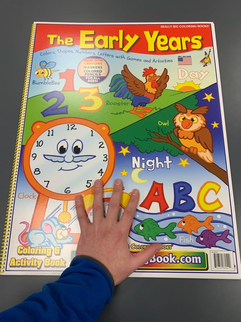 Early Years Really Big Coloring Book 17.5x22.5