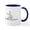 White/Navy Inside, variant on CafePress - Happy Easter Mugs - 11 oz Ceramic Mug - Novelty Coffee Tea Cup