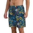 thumbnail image 2 of Goofa Halloween Elements Printed Mens Swim Trunks Summer Quick Dry Short Beach Swimwear Bathing Suits-X-Large, 2 of 9