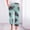 Green pants for women, variant on up to 60% off Gifts wycnly Womens Loose Straight Capri Pants Summer Fashion Gradient Print Plus Size Cropped Trousers Casual Drawstring Elastic Waist Pocket 3/4 Pants Green XXXL