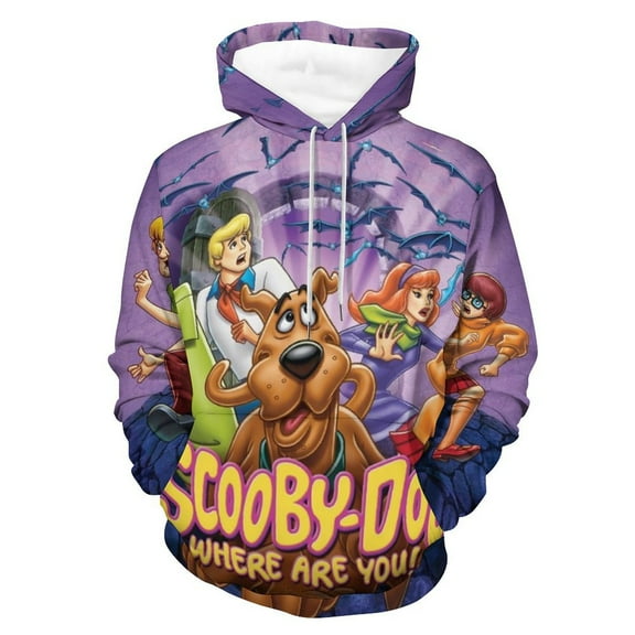 Scooby-Doo Hoodie Unisex 3d Novelty Hoodies Graphic Hoodies Pullover Sweatshirts For Men Women Teen S