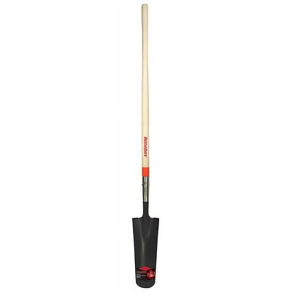 AMES COMPANIES Drain Spade, Closed Back, Wood Handle, 16-In. 47117