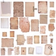 thumbnail image 2 of 2 sets 2 styles Writable Self-Adhesive Paper Stickers for Suitcase Skateboard Refrigerator Helmet Mobile Phone Shell Retro Envelope Mixed Shapes Mixed color 28~109x29~100x0.2mm 45pcs/set 1 set/style, 2 of 6