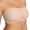 Blush Beige, variant on MINTREUS Womens Strapless Bras Jelly Push Up Bandeau Bra Non Slip Wireless Supportive Padded Bras Seamless Comfortable Tube Bra