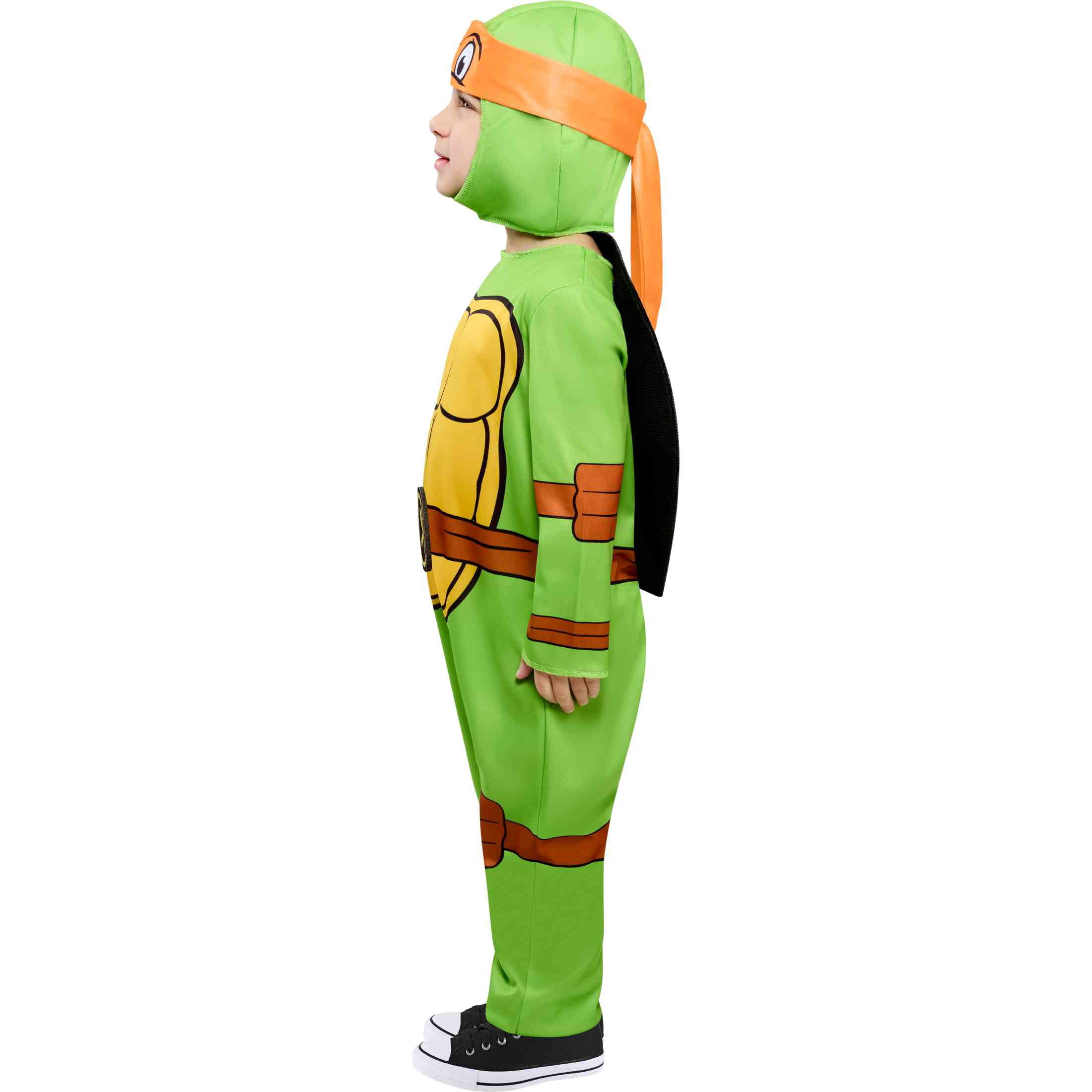 Teenage Mutant Ninja Turtles 4-in-1 Halloween Costumes for Infant, Size 12-18M, by Rubies