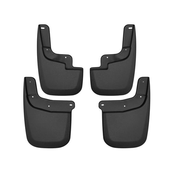 Husky Liners 58236 Custom Molded Mud Flaps Fit 15–22 Colorado & Canyon w/o OE Flares & Body Cladding – Front & Rear