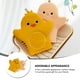 thumbnail image 4 of Guantes de baño de forma animal de animales de 2 piezas para el baño para el baño (como se muestra), 4 of 6