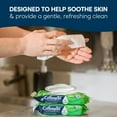 thumbnail image 4 of Cottonelle Gentle Plus Flushable Wet Wipes, 8 Flip-Top Packs, 4 of 5