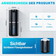thumbnail image 2 of Automatic Soap Dispenser, 380 Ml, Electric Wall Mounting, Non-Contact Automatic Soap Dispenser, USB Rechargeable Gel, 2 of 6