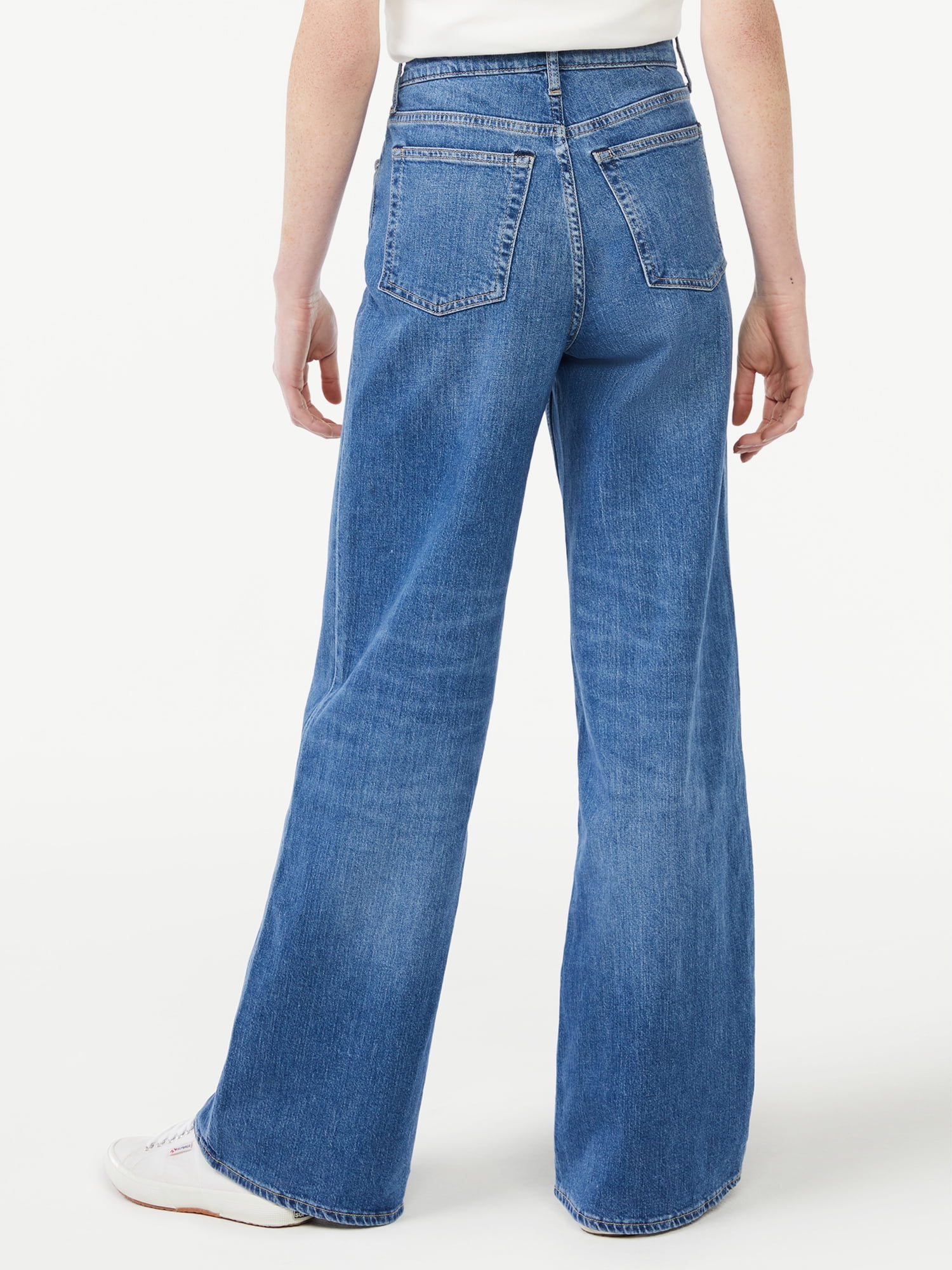 【送料&関税込】 Wide-leg Jeans Free Assembly Women's High Rise Wide Leg Jeans - Walmart.com