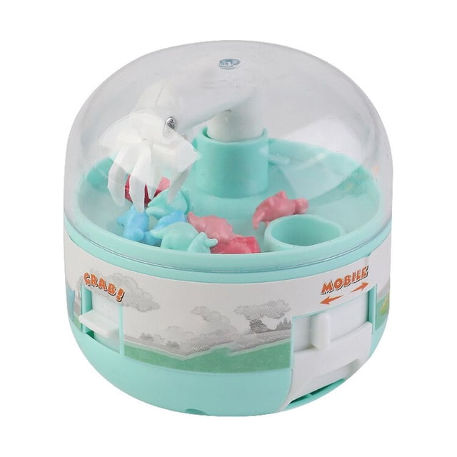 Mini máquina de garras, juguetes para niños, máquina de agarrar dinosaurios, cápsula de agarrar y agarrar, juguetes interactivos