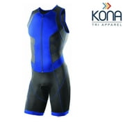 Men’s Triathlon Race Suit - Blue, from Kona Triathlon Apparel