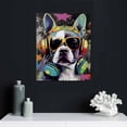 thumbnail image 4 of Nawypu  Graffiti Wall-Art Bathroom - Dog Wall Art for Bedroom - Nursery Wall Art Headphones Pictures Sunglasses Poster Ready to Hang, 4 of 4