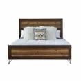 thumbnail image 3 of Picket House Furnishings Crow 65"W Wood Queen Bed in Brown/Black, 3 of 6