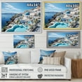 thumbnail image 4 of Designart "Dreaming of Santorini, Greece I" Architecture Wall Decor, 4 of 5