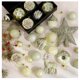thumbnail image 5 of Xihbxyly Artículos Decoración Navideña Verde Crema 2 Piezas, 5 of 7