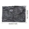thumbnail image 4 of MasteelfCA Terrarium Background Snake Habitat Decoration Reptile Tank Background 3D Tank Decor, 4 of 8