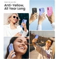 thumbnail image 7 of Crystal Clear Designed for iPhone 16 Case Clear, [Not Yellowing] [16FT Military-Grade Drop Protection], Shockproof Slim Phone Case for iPhone 16, 7 of 7