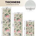 thumbnail image 4 of Pioneer Flower Floral Print Pattern Kitchen Rugs Sets Of 3,Kitchen Runner Rugs Non Skid Washable,Decorative Kitchen Floor Mats for Kitchen,Sink,Laundry,17"x30"+ 17"x47" + 17"x59", 4 of 6