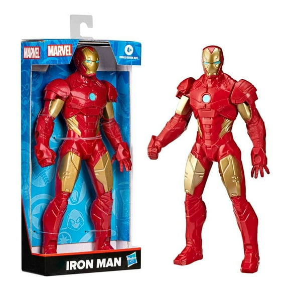 Figura de Acción Hasbro Marvel Iron Man juguete de superhéroe articulable de 24 cm