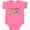 Hot Pink, variant on Inktastic Happy Pi Day Girls Girls Baby Bodysuit