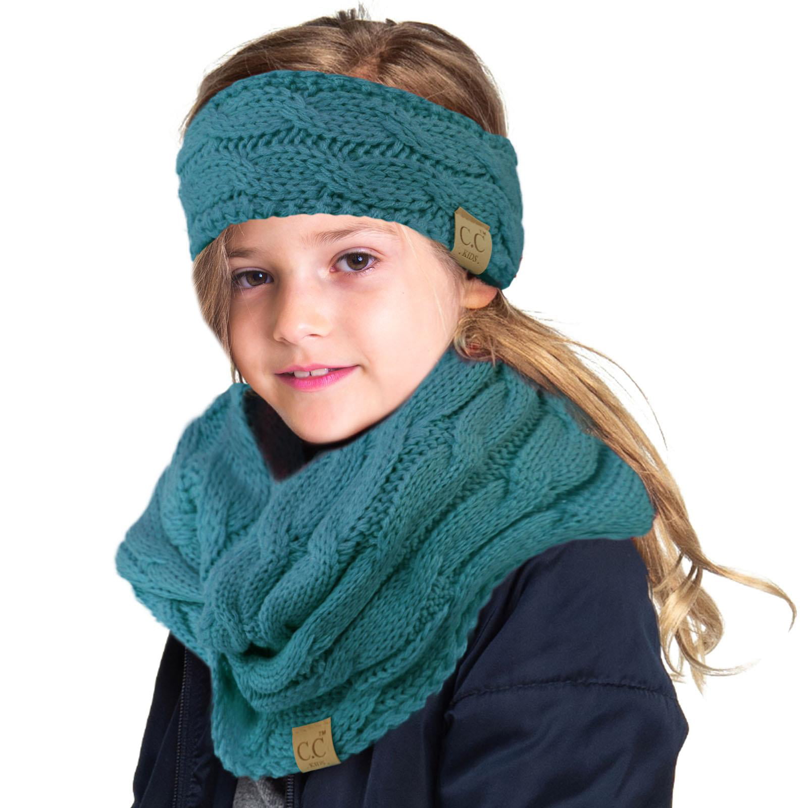 winter headband infinity scarf winter scarf Crocheted headband and scarf set matching headband and scarf set crocheted accessories