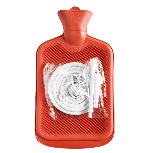 Kit de enemas de limpieza de colon, bolsa de enema de 2 l, kit de limpieza de colon para el hogar, kit de limpieza de desintoxicación de colon probado profesionalmente