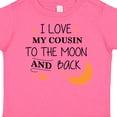 thumbnail image 4 of Inktastic I Love My Cousin to the Moon and Back Boys or Girls Toddler T-Shirt, 4 of 5