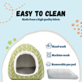 thumbnail image 4 of Wang jianhao Guinea Pig & Rabbit Hideout, 2-Pack Cozy Cave Bed for Small Animals like Hedgehogs & Ferrets, 4 of 6