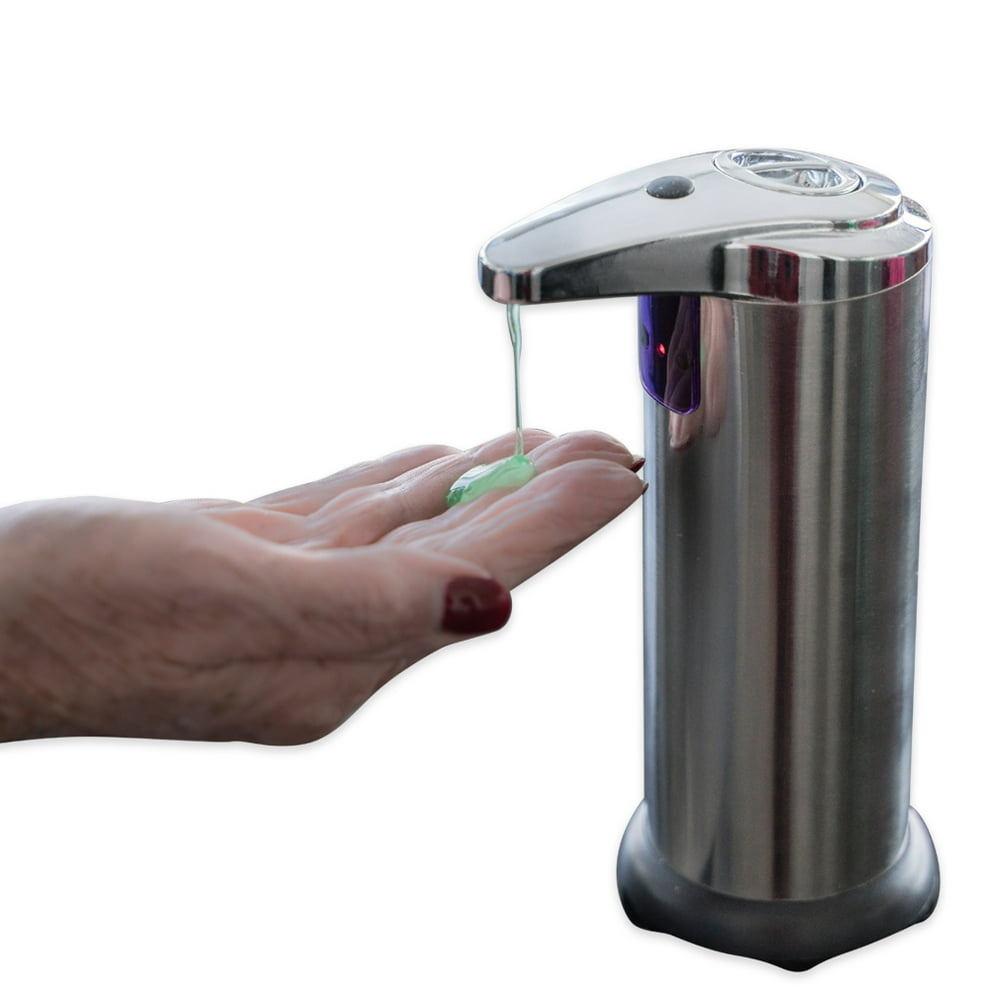 Evelots Touchless Battery Operated Hands Free Automatic Sensor Soap