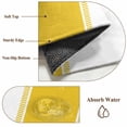 thumbnail image 6 of Yellow Stripes 3x5 Area Rugs for Living Room, Non Slip Floor Mat Washable Low-Profile Indoor Carpet for Bedroom, Dining Room, Bathroom, 6 of 9