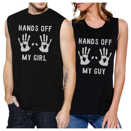 Hands Off My Girl Guy Graphic Tank Tops Matching Couples Muscle