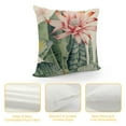 thumbnail image 4 of GOSMITH Aremazing Summer Succulent Plant Throw Pillow Covers Cactus Prickly Pear Pink Flower Super Soft Throw Pillow Case Cover Home Decorative Cushion Cover for Sofa Couch Prickly Pear Flower, 4 of 5