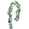 thumbnail image 1 of Coolmade Artificial Greenery Garland Faux Silk Eucalyptus Vines Wreath Wedding Backdrop Wall Decor Flower Arrangement (Eucalyptus Garland, 1), 1 of 7