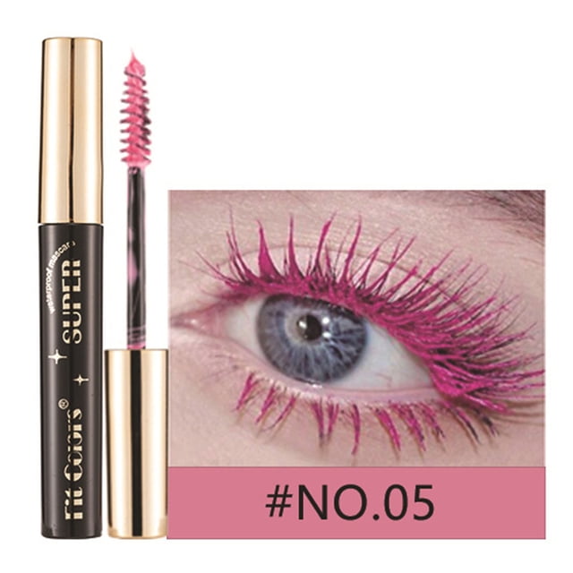 Xihbxyly Ofertas de hoy COLORES Máscara de pestañas Color de ojos Máscara de pestañas de secado rápido Rizado Alargamiento Maquillaje Alargamiento de ojos, Lifting,