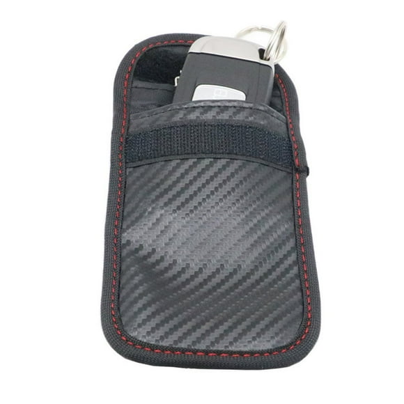 Car Key Signal Blocker Faraday Bag Keyless Fob RFID Blocking Pouch Case