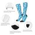 thumbnail image 3 of Wukai Cute Healthy Teeth for Contrast Color Stockings, Sports Fitness Adult Long Socks, Unisex, 3 of 6
