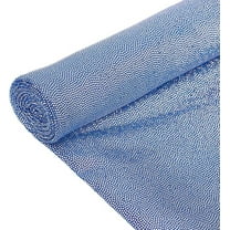 Blue-grey Shattered Glass Hologram Fabric by The Yard Width 59 Inches Foil Lame Stretch Knit Spandex Hologram Metallic Foil Stretch Fabric for DIY Crafting and Clothing 0.3mm thick Polyester