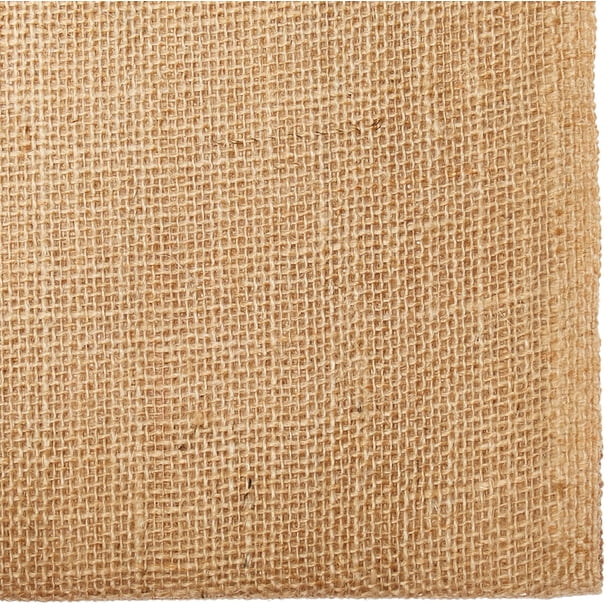 Tela de arpillera AK TRADING CO. 40 cm x 4,5 m (15 pies) - Natural