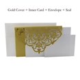 thumbnail image 1 of Tarjeta de invitación de boda cortada con láser, tarjeta RSVP, tarjetas de felicitación personalizadas, decoración de boda, suministros para fiestas, azul y blanco, 50 unidades, 1 of 4