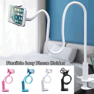 360 Support de téléphone portable Clip Support de bureau flexible portable Smartphones Bureau Support de base de support de lit de montage de lit 75cm