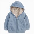thumbnail image 6 of TOWED22 Girls Zip Up Hoodies Teen Fleece Full-Zip Sweatshirts Jacket Casual Fall Hoodie with Pocket(Blue,13-14 Y), 6 of 6